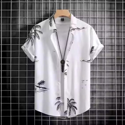 T-shirt décontracté à manches courtes et impression numérique 3D grande taille