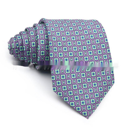 Business Polyester Men's Printed Workplace Tie - ARCHSHOPE
