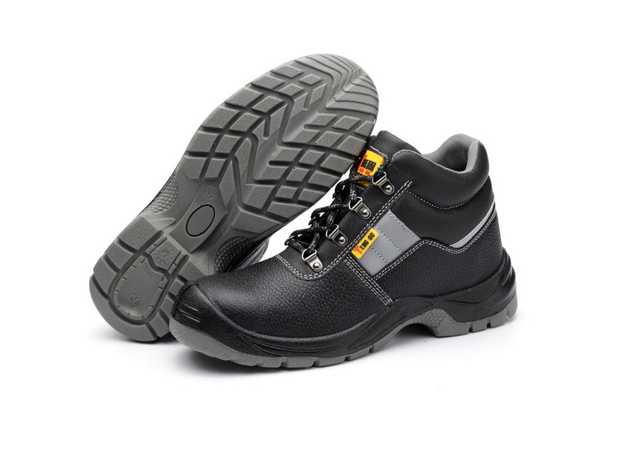Chaussures de sécurité robustes avec embout en acier pour homme