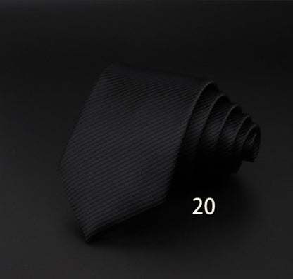 Men's Striped British Gentleman Polyester Fiber Tie - ARCHSHOPE