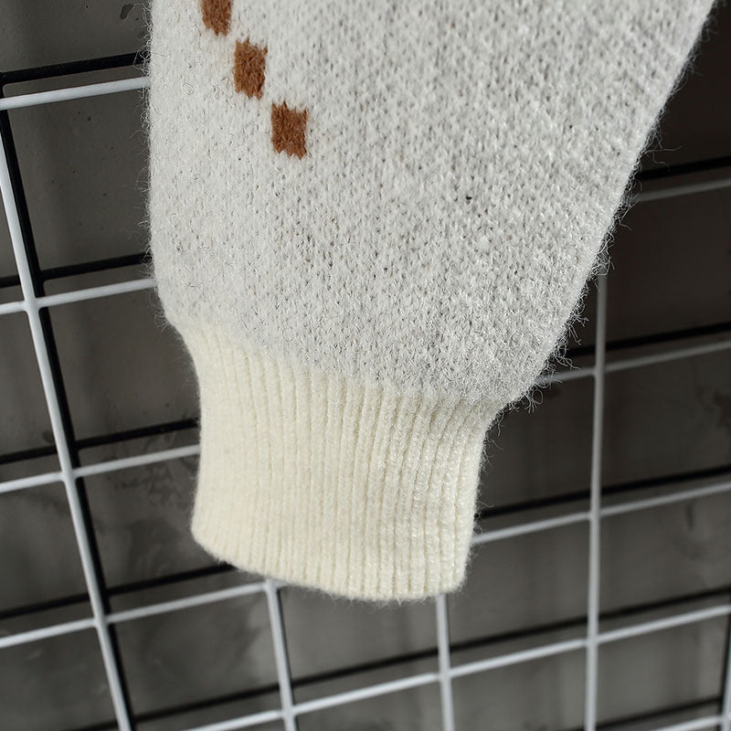 Dicker Pullover Herren Halbrollkragenpullover