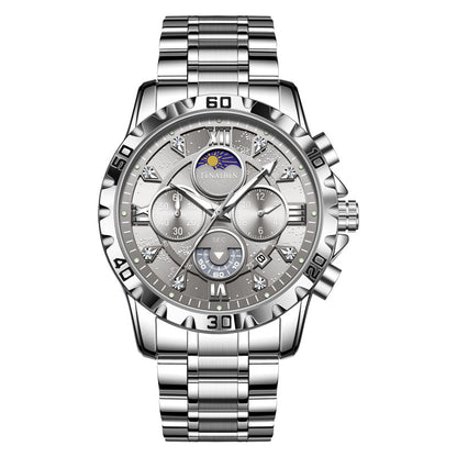 Men's Multi-functional High-grade Quartz Watch Waterproof Luminous - ARCHSHOPE