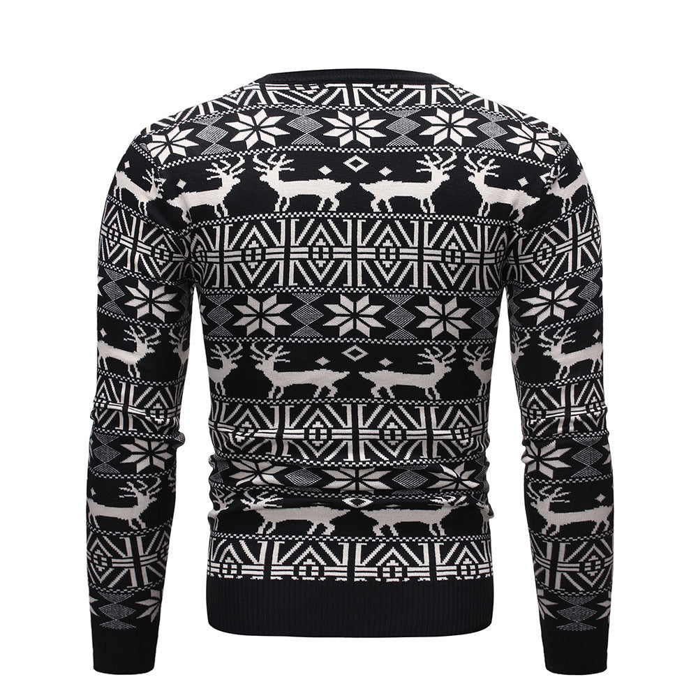 Printed Camouflage Casual Sweater Loose Top
