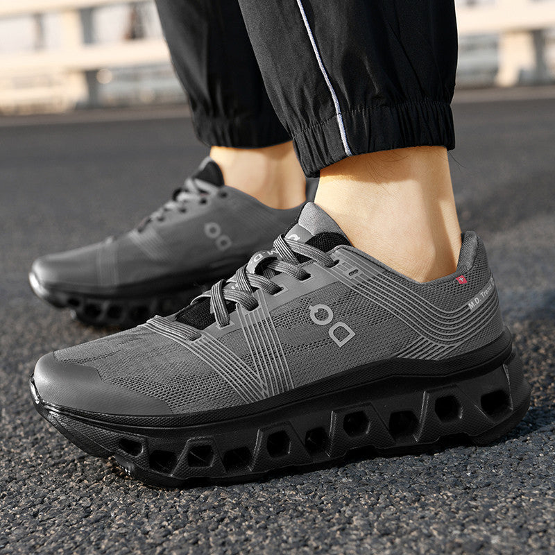 Platform Casual Sneakers Breathable Mesh Men's Lightweight Fashion Running Shoes