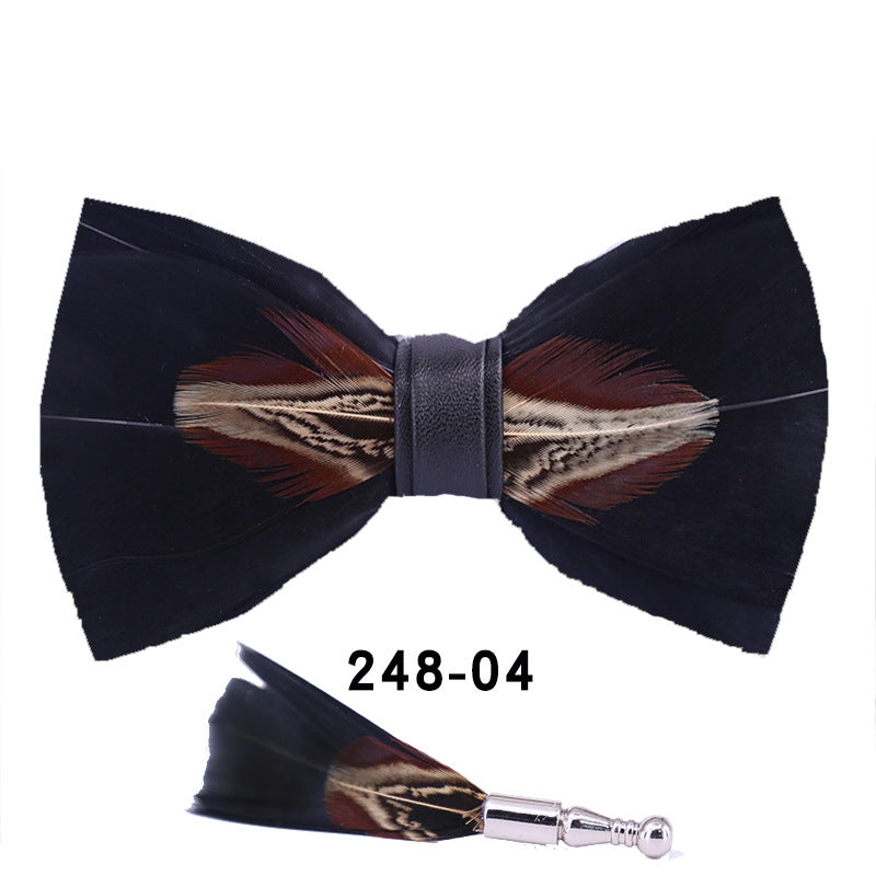 Feather Bow Tie Bow Tie - ARCHSHOPE