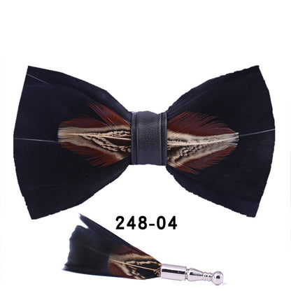 Feather Bow Tie Bow Tie - ARCHSHOPE