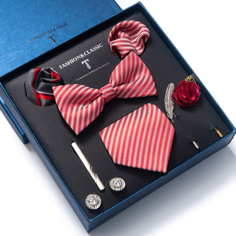 Tie 8-piece Set Formal Suit Men - ARCHSHOPE