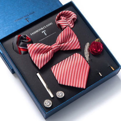 Tie 8-piece Set Formal Suit Men - ARCHSHOPE