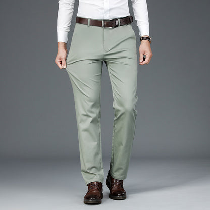 Pantalons décontractés amples pour hommes d'âge moyen