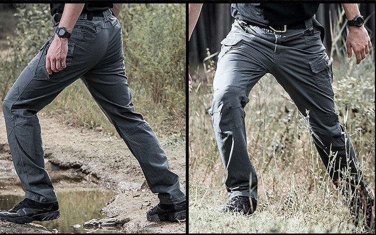 Pantalon tactique IX7 printemps et automne pour hommes, auto-culture, 9 pantalons de fan de l'armée des forces spéciales, salopette d'extérieur, pantalon d'entraînement droit multi-poches