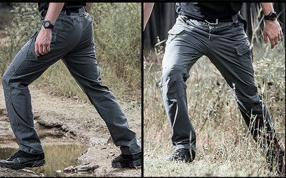 Pantalon tactique IX7 printemps et automne pour hommes, auto-culture, 9 pantalons de fan de l'armée des forces spéciales, salopette d'extérieur, pantalon d'entraînement droit multi-poches