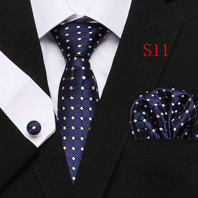 Paisley Series European And American Fashion Tie Three-piece Suit - ARCHSHOPE