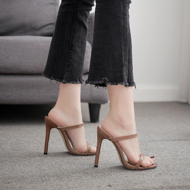 Stiletto sandals women high heels - ARCHSHOPE