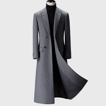 Trench-coat homme en drap de laine