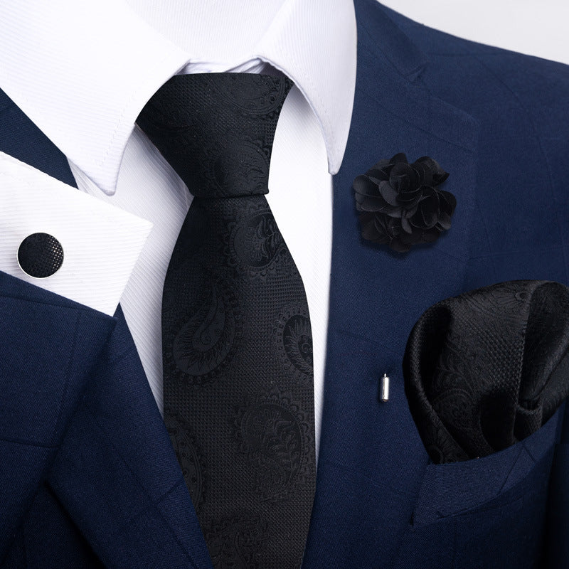 Men's Tie Suit Pocket Square Combo 8 - ARCHSHOPE