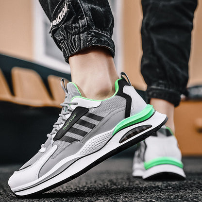 Baskets décontractées pour hommes, chaussures à coussin d'air, chaussures de sport, de basket-ball, de course, d'extérieur