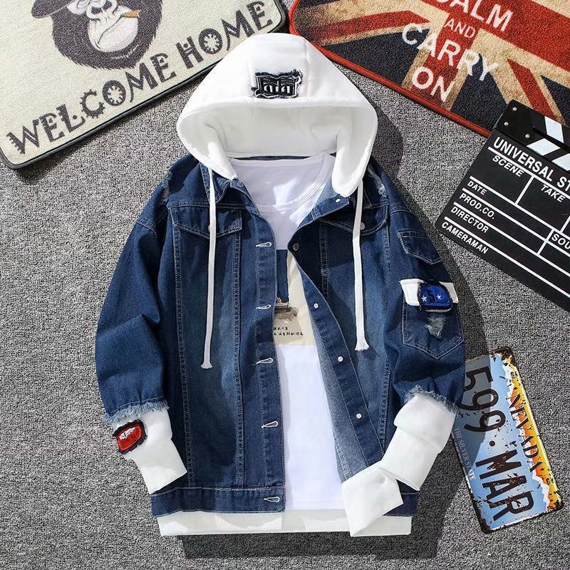Persönlichkeit Herren Arbeitskleidung Jeansjacke