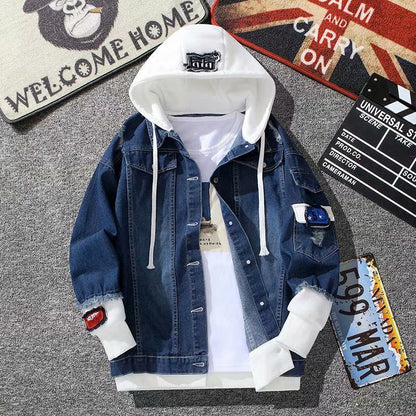 Persönlichkeit Herren Arbeitskleidung Jeansjacke