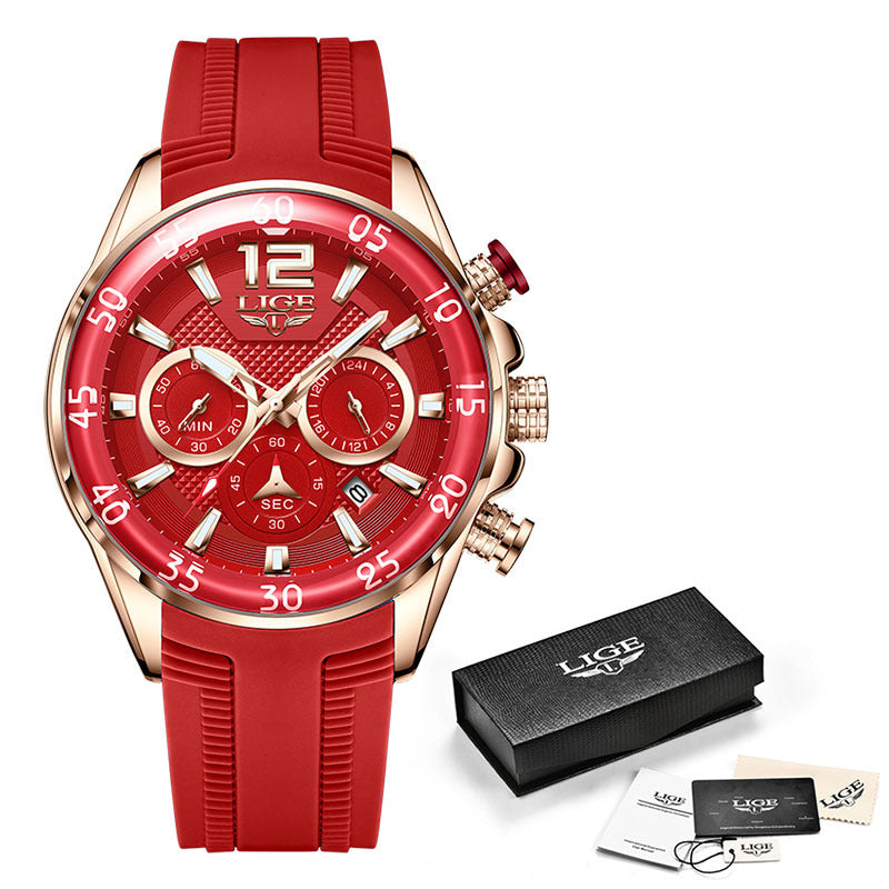 Quartz Men's Waterproof Watch Multi-function - ARCHSHOPE