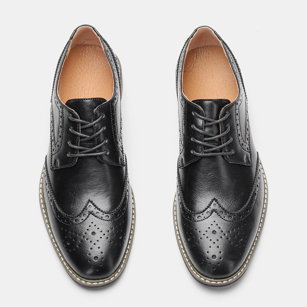 Chaussures d'affaires classiques Brogue pour hommes