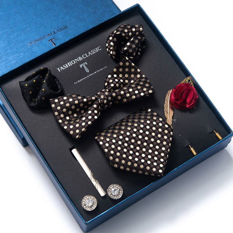 Tie 8-piece Set Formal Suit Men - ARCHSHOPE