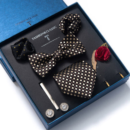 Tie 8-piece Set Formal Suit Men - ARCHSHOPE
