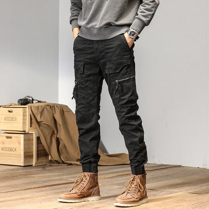 Overalls im japanischen Stil, lässig, schlicht, modisch, alltagstaugliche Sportoberbekleidung