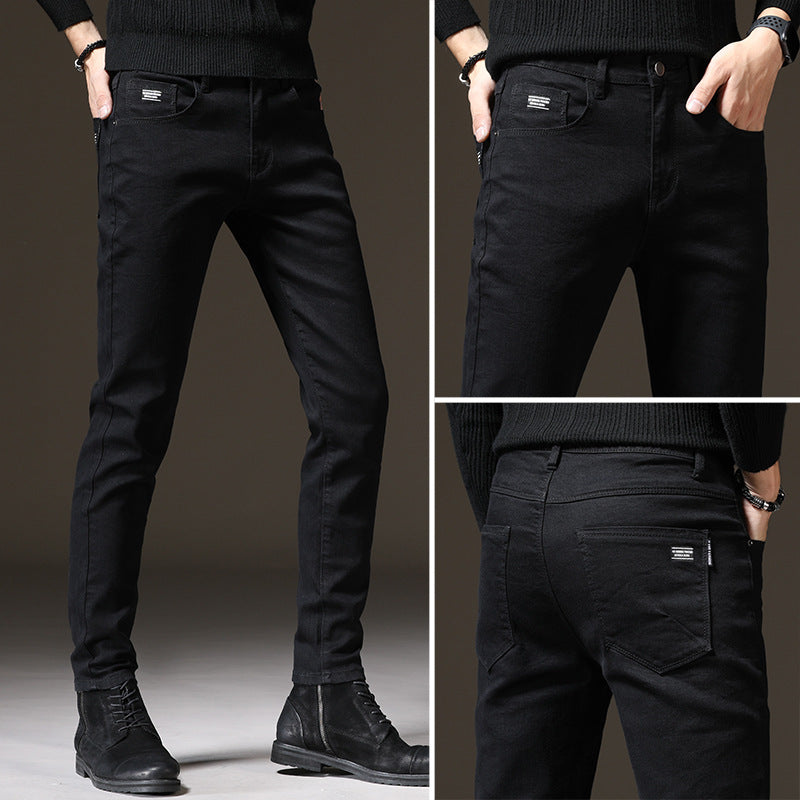 Herren Lose LeggingsElastische Casual Plüsch Männer