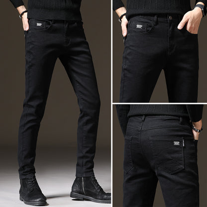 Herren Lose LeggingsElastische Casual Plüsch Männer