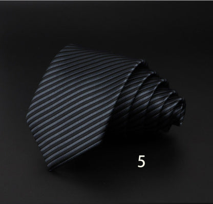 Men's Striped British Gentleman Polyester Fiber Tie - ARCHSHOPE