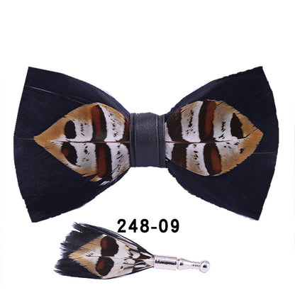 Feather Bow Tie Bow Tie - ARCHSHOPE