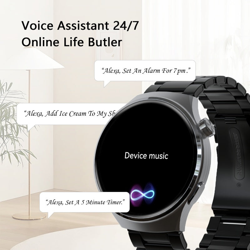 SENBONO V19 Business Men Smart Watch Answer Call Heart Rate Water Proof Sports Fitness Smartwatch Men - ARCHSHOPE