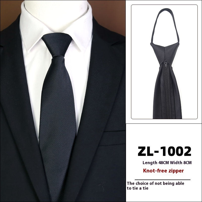Men's Formal Wear Business Zipper Tie-free - ARCHSHOPE