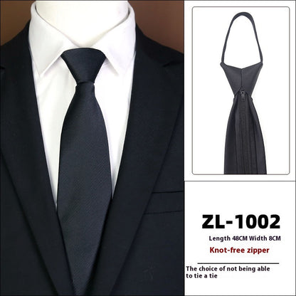 Men's Formal Wear Business Zipper Tie-free - ARCHSHOPE