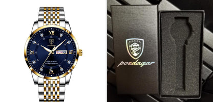 New Men's Watch Waterproof Luminous Calendar - ARCHSHOPE