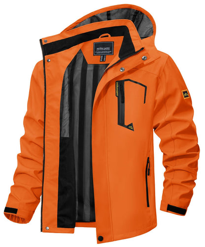 New Casual Fall Men's Long Sleeve Hooded Jacket Coat - ARCHSHOPE