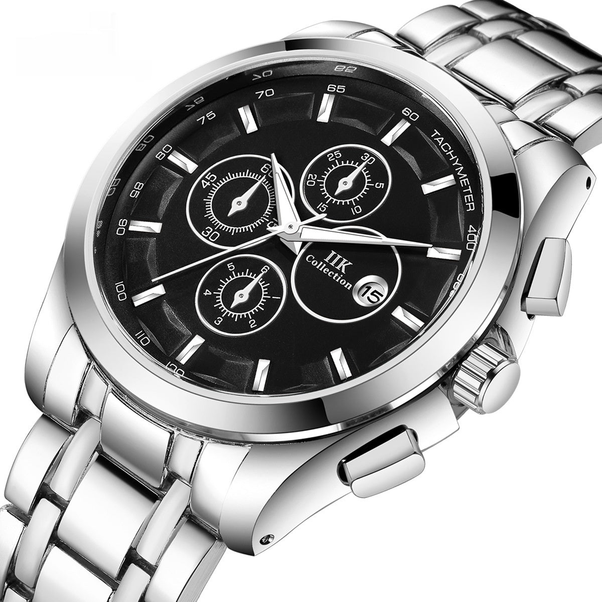 New Luminous Hands Alloy Mens Quartz Watch - ARCHSHOPE