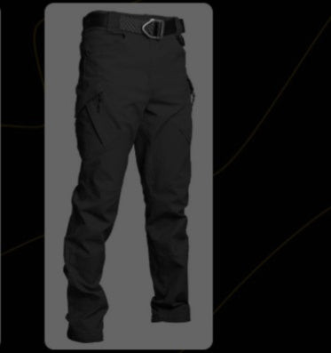 Pantalon tactique IX7 printemps et automne pour hommes, auto-culture, 9 pantalons de fan de l'armée des forces spéciales, salopette d'extérieur, pantalon d'entraînement droit multi-poches