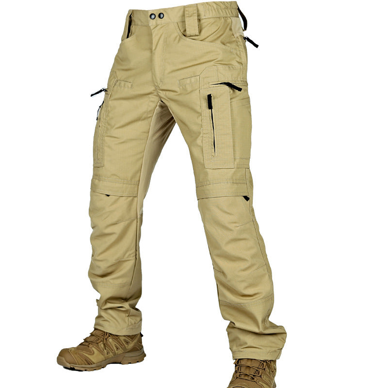 Genouillères tactiques P40 pour hommes, pantalons d'entraînement en plein air, ventilateurs militaires, résistants à l'usure, respirants, multi-poches