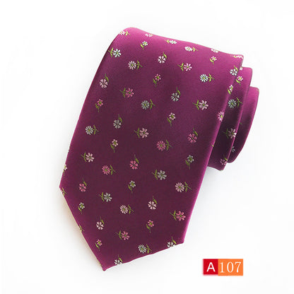 Men's Casual Formal Wear Polyester Jacquard Tie - ARCHSHOPE