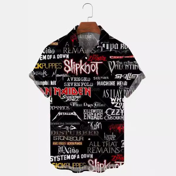 3D Sommer Casual Printed Hawaiian Shirt Männer Urlaub Seaside Wear