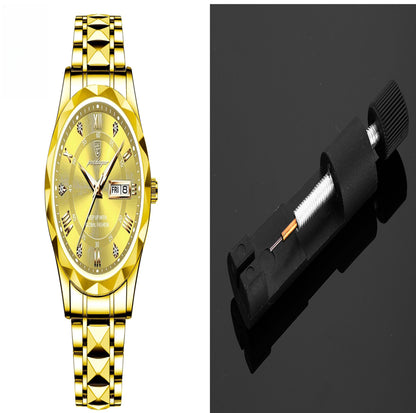 Men's Waterproof Double Calendar Luminous Quartz Watch - ARCHSHOPE