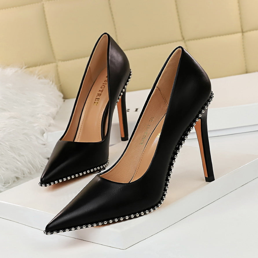 Studded high heels - ARCHSHOPE
