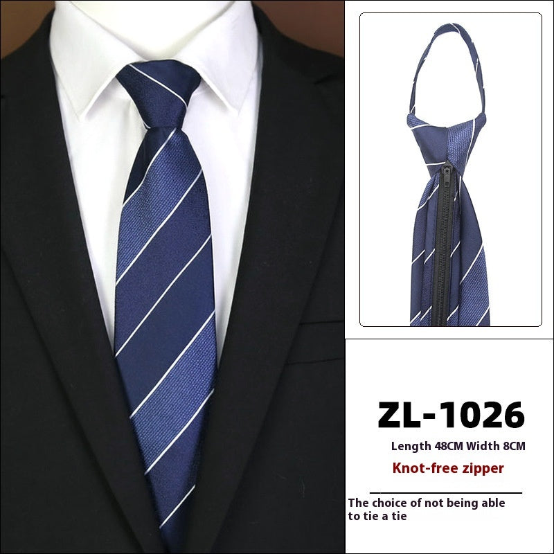 Men's Formal Wear Business Zipper Tie-free - ARCHSHOPE