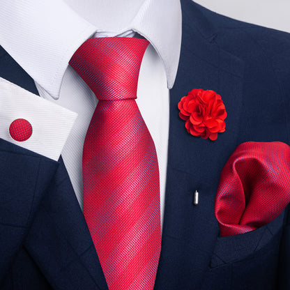 Men's Tie Suit Pocket Square Combo 8 - ARCHSHOPE