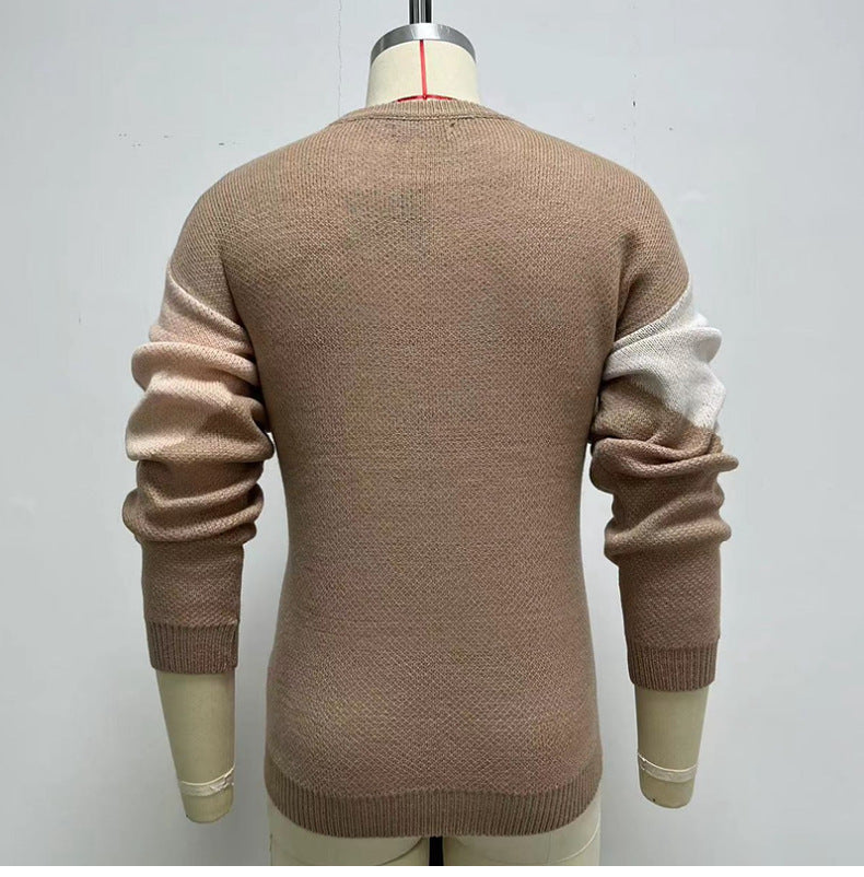 Hochwertige Strickmode für junge Männer
