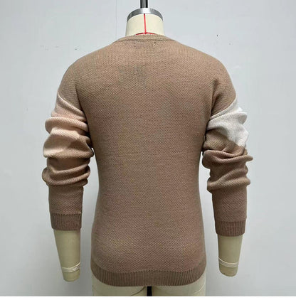 Hochwertige Strickmode für junge Männer