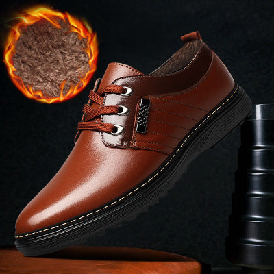 Les nouvelles chaussures chaussures automne hommes affaires chaussures décontractées hommes chaussures chaussures rondes British Dad