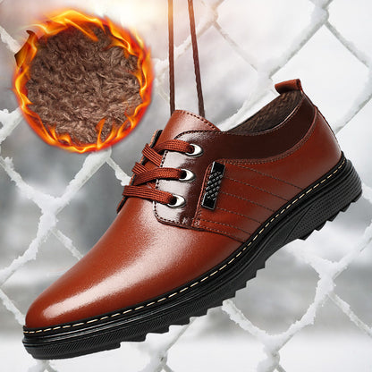 Les nouvelles chaussures chaussures automne hommes affaires chaussures décontractées hommes chaussures chaussures rondes British Dad