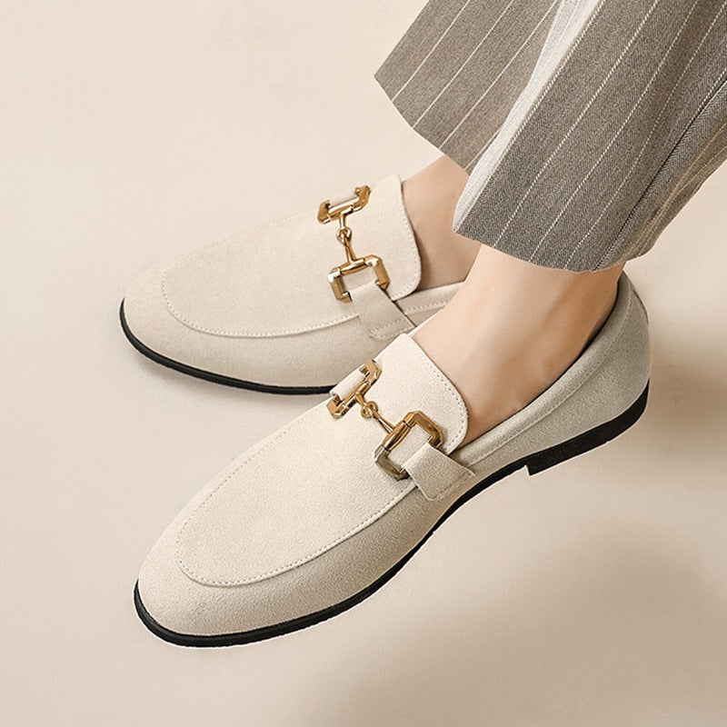 Fashion Personality Suede Leather Shoes Men - ARCHSHOPE